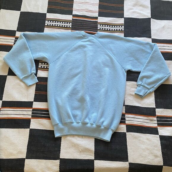 Vintage 70’s Crewneck Graphic Sweater. Stikine River Rat. Size Medium. USA. Rare - Picture 12 of 14